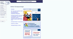 Desktop Screenshot of bdp-schulpsychologie.de